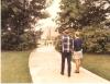Walking to class